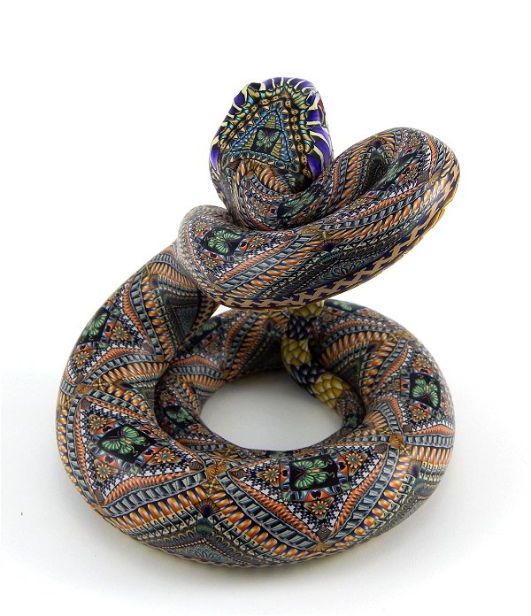 Jon Anderson Fimo Creations Rattlesnake